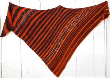 Preview: Strickanleitung Dreieckstuch „Herbstfreuden“